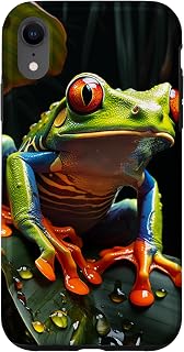 Red-Eyed Tree Frog Rainforest Case for iPhone XR
