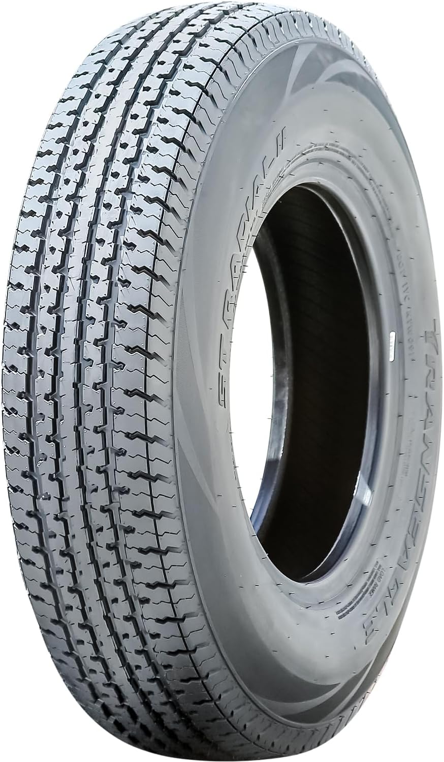 Transeagle ST Radial II Premium Trailer Radial Tire-ST205/75R15 205/75/15 205/75-15 111/106L Load Range E LRE 10-Ply BSW Black Side Wall