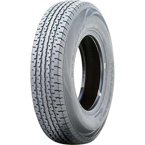 Transeagle ST Radial II Premium Trailer Radial Tire-ST205/75R15 205/75/15 205/75-15 107/102L Load Range D LRD 8-Ply BSW Black Side Wall