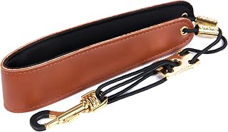 GEEK Professional EWI Strap Electronic Wind Instrument&Aerophone Neck Strap with Microfiber Leather Adjustable Slider Metal Hook Relieve Neck Pressure Save Labour for AKAI EWI4000S/5000/SOLO Roland