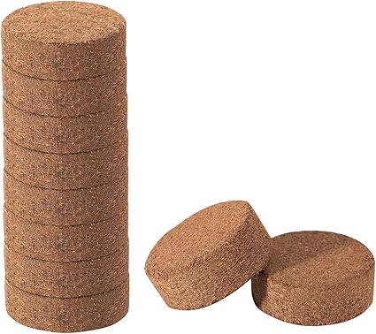 Amazon 種まき 土 タネまき土 培養土 園芸用土 育苗種まき用土 観葉植物用培養土 野菜用培養土 花と野菜の培養土 培養土 多肉植物 圧縮ココナッツファイバー培養土 植物スターターペレット 盆栽用ココナッツ土壌 ハーブ 植物 花 野菜 30mm 10個 用土