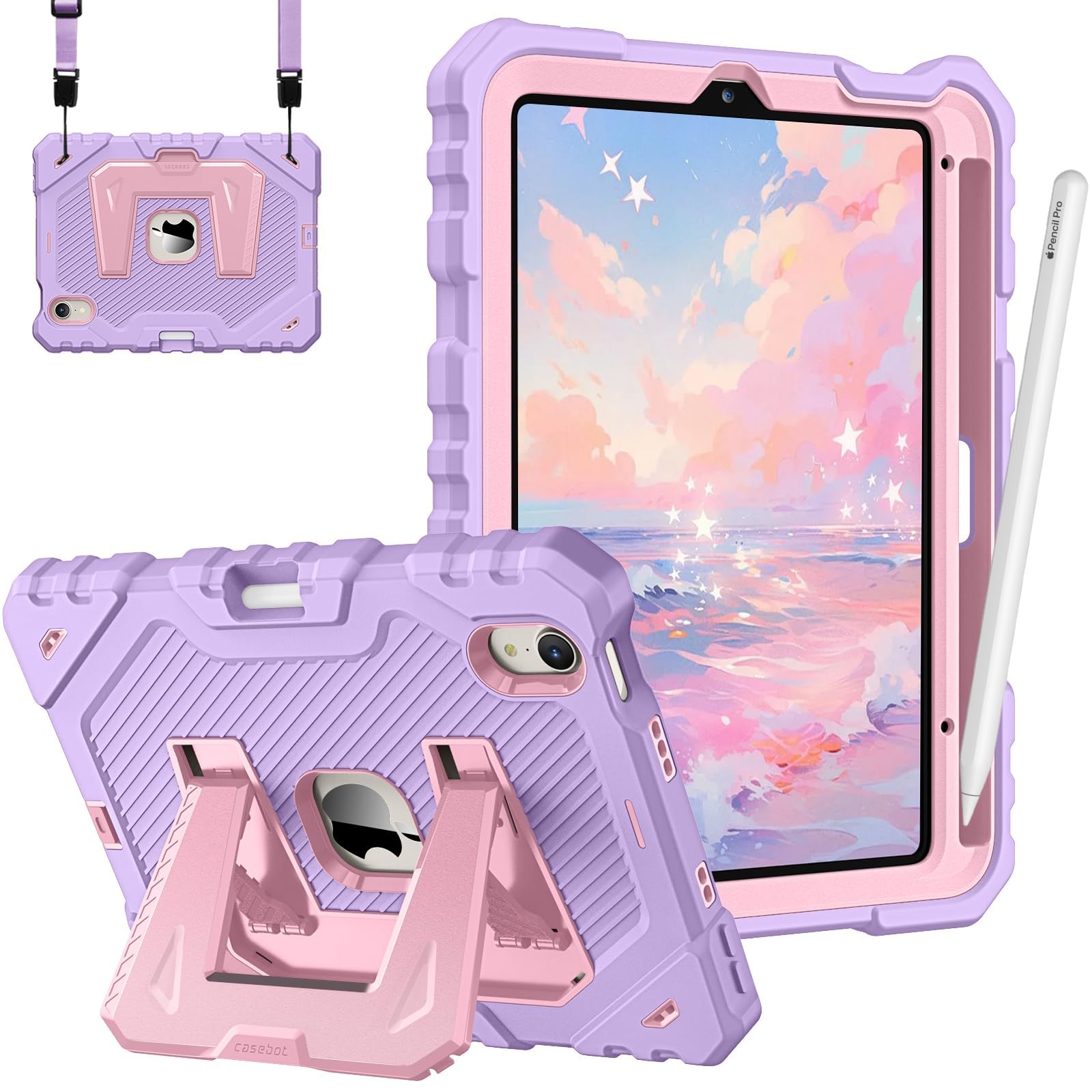 Fintie Kid-Friendly Case for iPad mini 7th Generation A17 Pro / mini 6 8.3'
