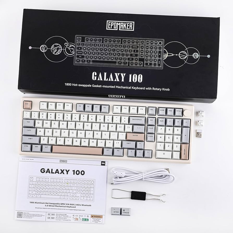 EPOMAKER Galaxy100 QMK/VIAゲーミングキーボード Amazon | EPOMAKER Galaxy100 QMK/VIAゲーミングキーボード