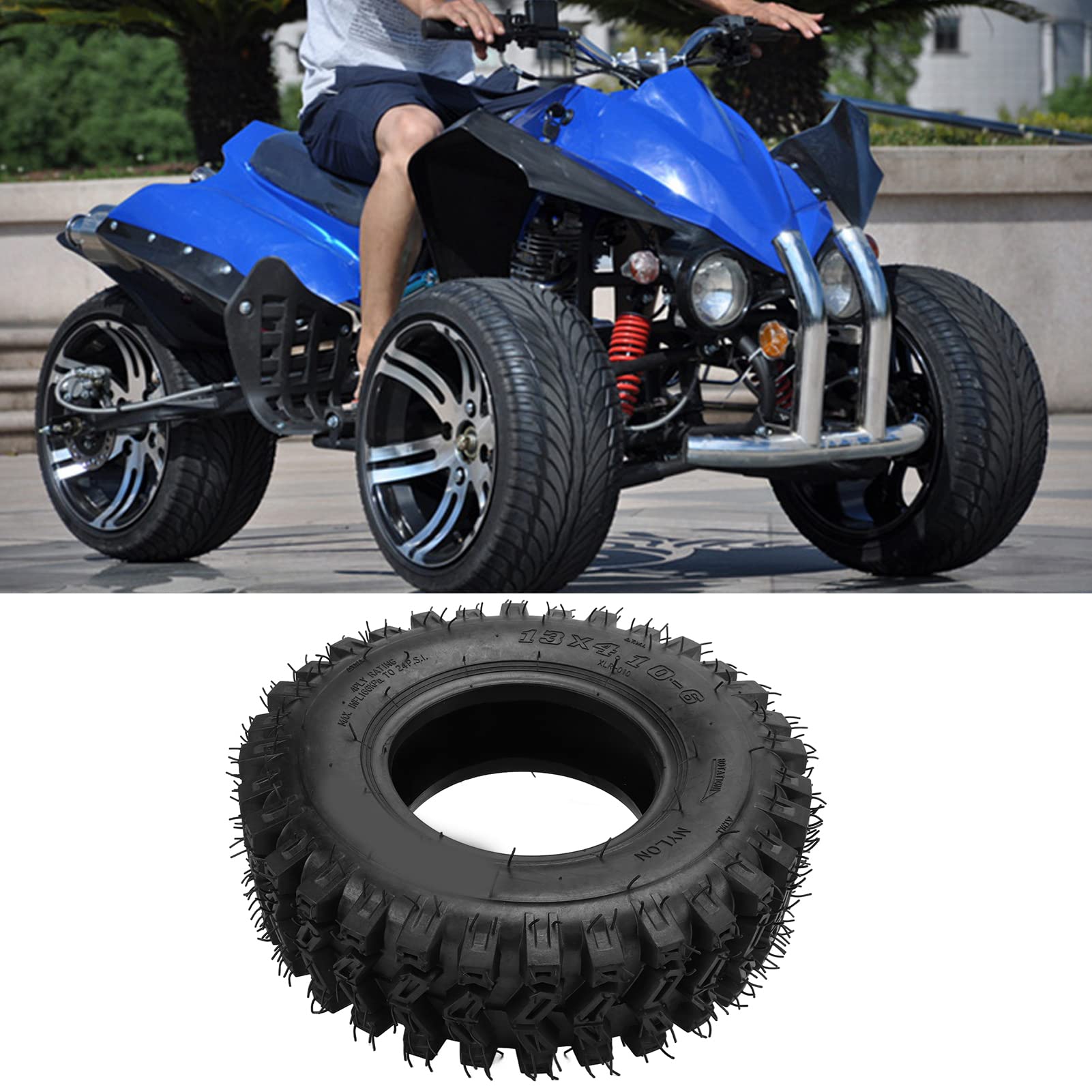 Opony do Zamiatarki śnieżnej 13x4.10-6 do Motocykla śnieżnego ATV Kart