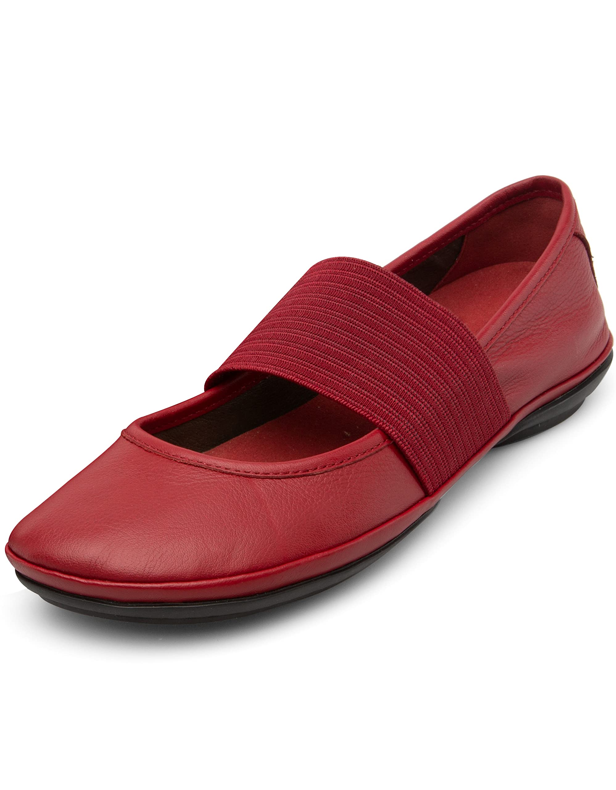 【cosan】カンペール パンプス フラットシューズ 赤 レッド Amazon | Camper レディース モカシン バレリーナ バレエ