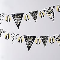 Vista 9 de Big Dot of Happiness 30 Piece Hello College - Graduation Party Pennant Triangle Banner
