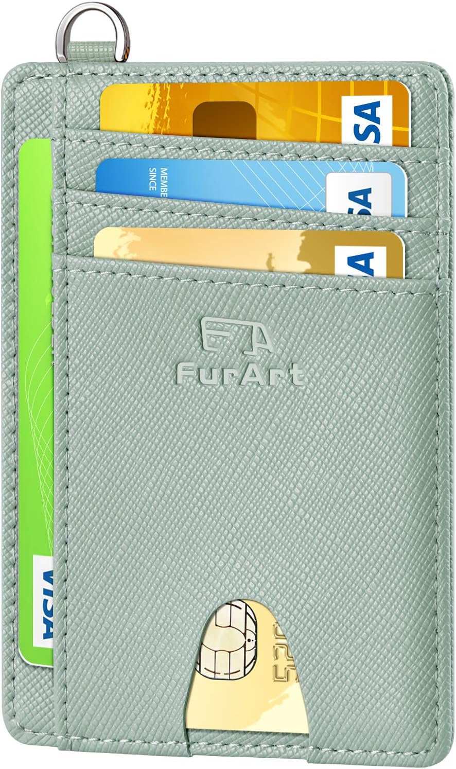 Credit Card Holder Wallet, Slim RFID Blocking Minimalist Women's Card Wallet