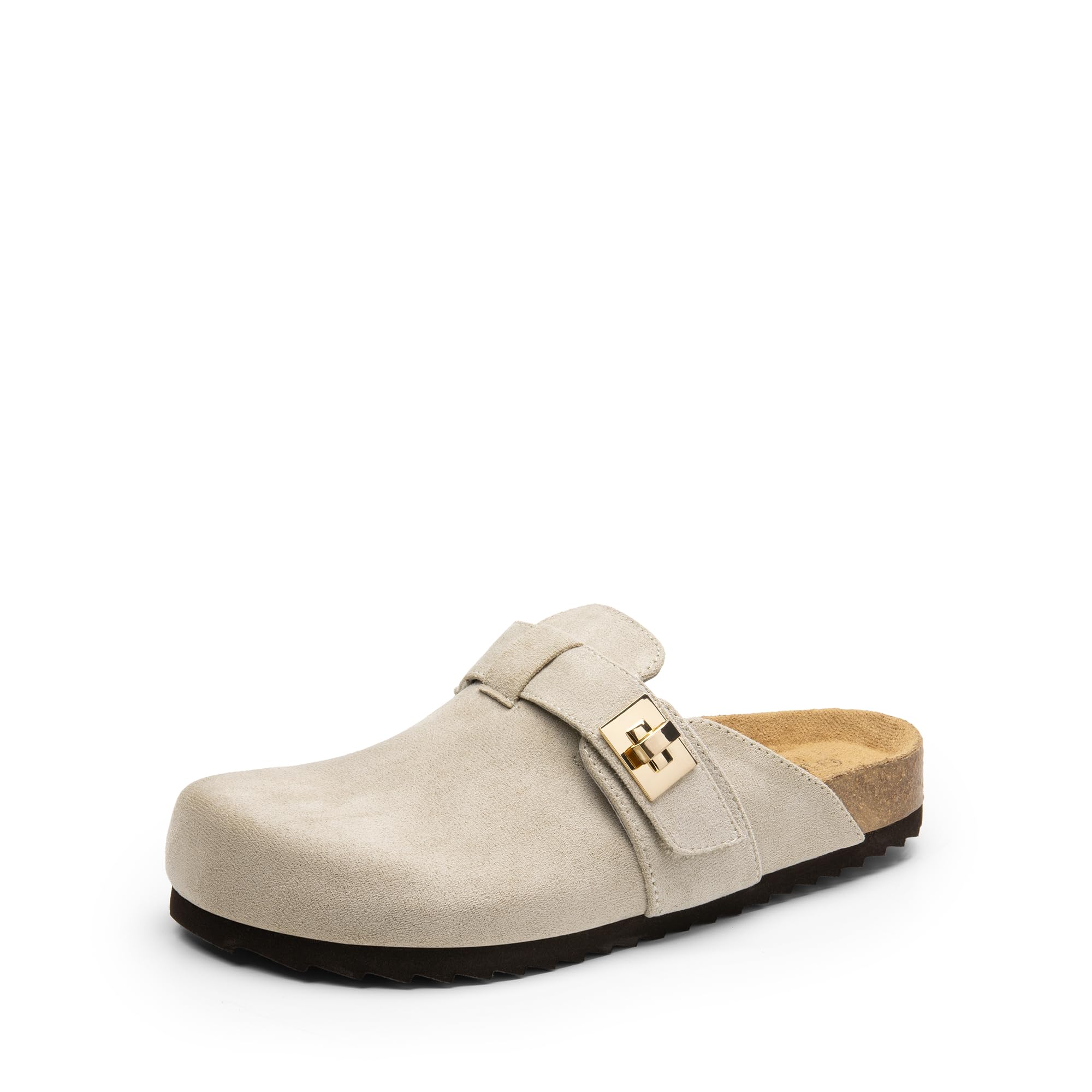 DREAM PAIRSWomen's Clogs for Women Mules Cork Footbed Slip-On Shoes with Arch Support