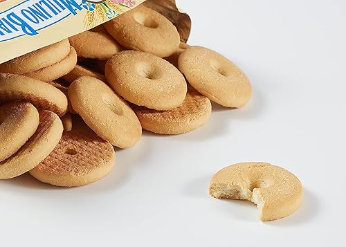 Miniatura 4 de Mulino Bianco Galletas de mantequilla "Macine" Crema - 12.3 Oz (12.35 oz) Paquete de 3 Importación italiana