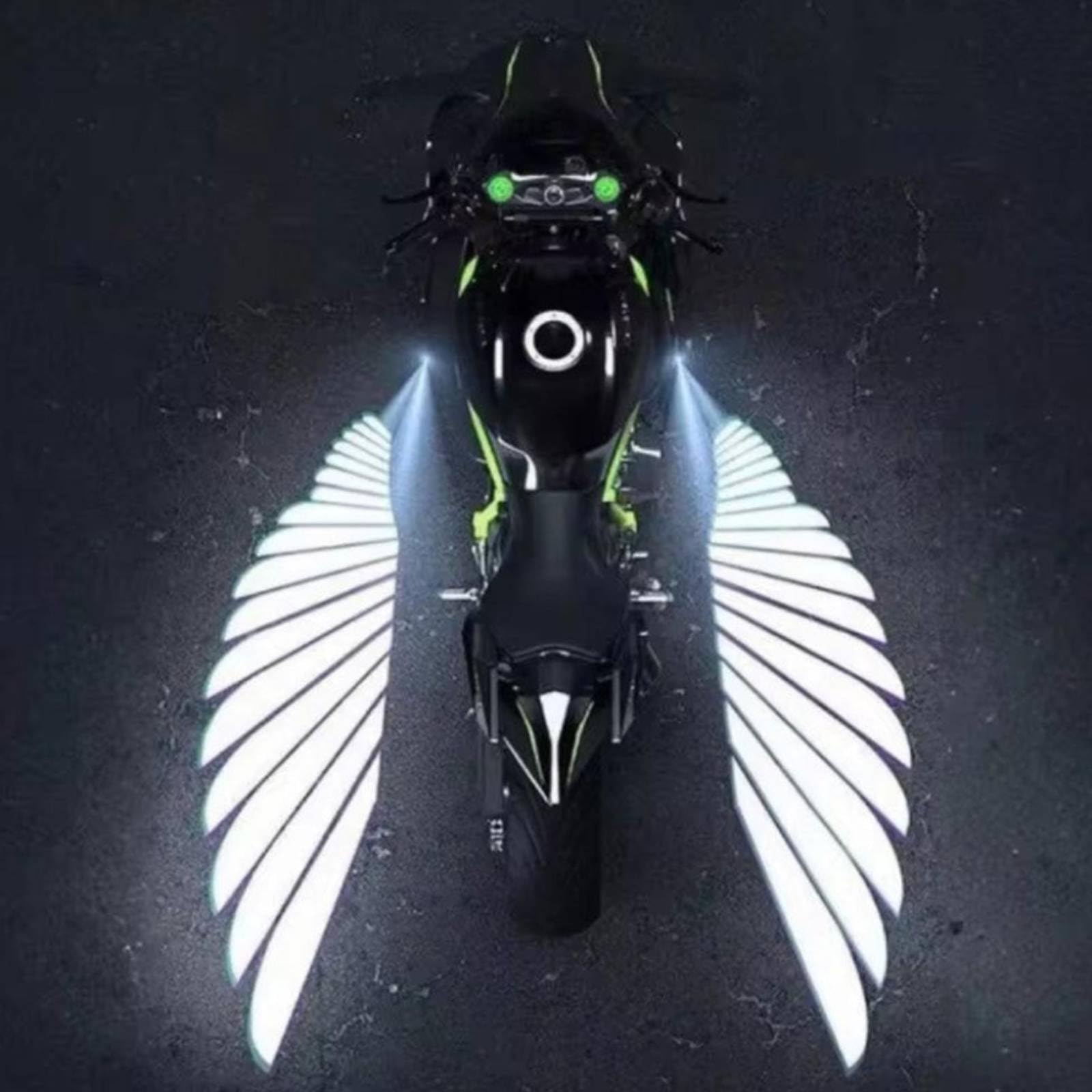 Amazon.com: Generic 2Pcs Angel Wings Projection Light, Universal