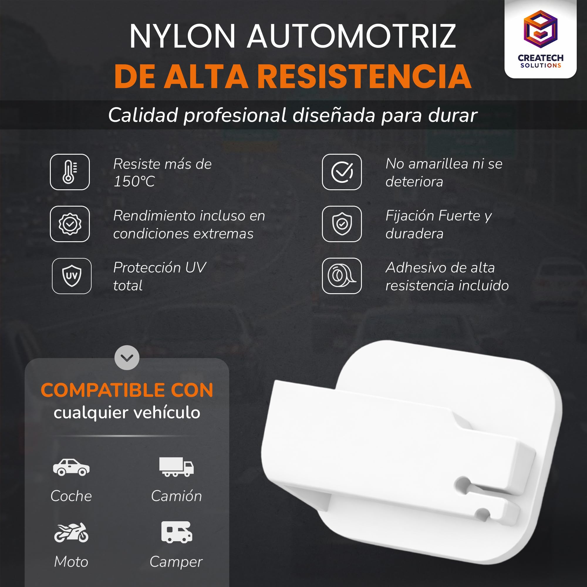 Soporte de Sujeción Compatible con Telepeaje Via-T-B&Drive-Teletac-Full-i/ Estante Para Peaje Coche Camión Moto/ Soporte Peaje Universal Compatible con Todos los Modelos TRP-4010 4Uds - 5