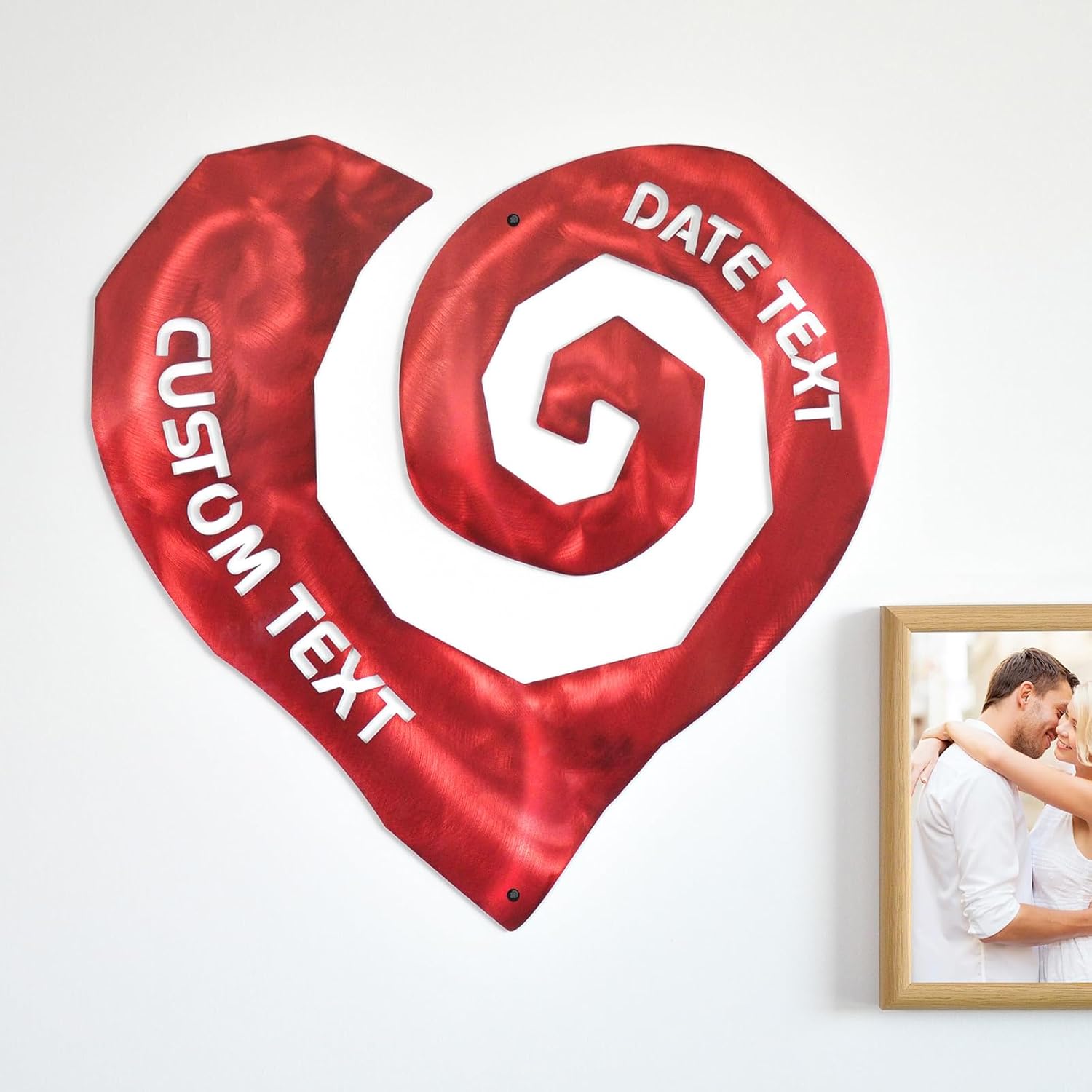 Anniversary Gifts for Couple Wedding Gifts Metal Wall Art