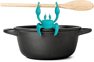 OTOTO Aqua the Crab Silicone Utensil Rest - Best Kitchen Gifts & Tool
