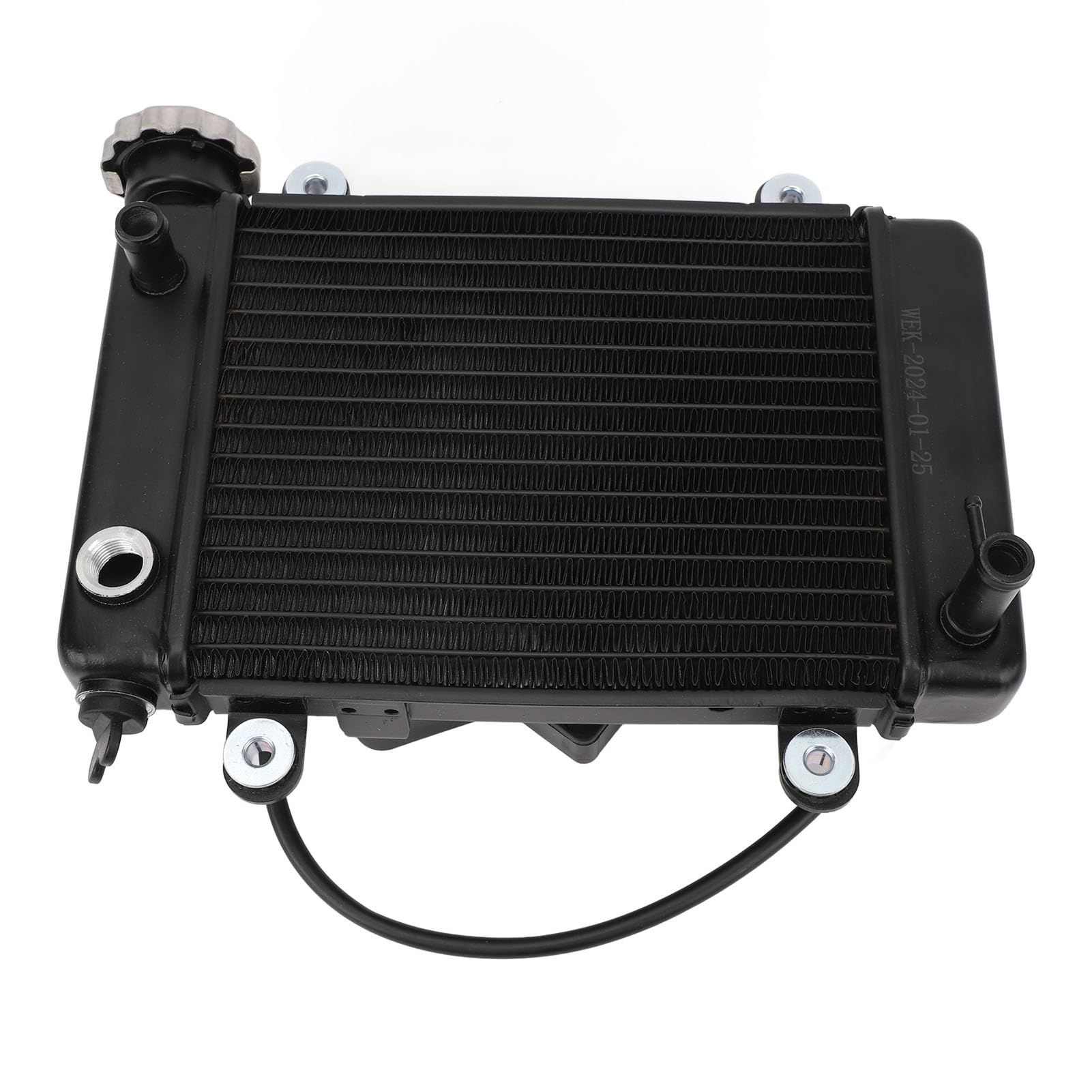 Enfriador de Radiador Refrigerado por Agua, Ventilador de Radiador, Construcción Robusta para Pit Quad Dirt Bike ATV de