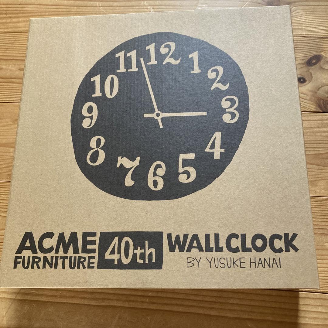 アクメ 40周年記念 花井祐介 時計 ACME WALL CLOCK