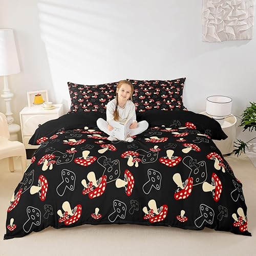 Vista 53 de Feelyou - Juego de funda de edredón de microfibra moderno para cama individual, matrimonial, queen o king, con fundas de almohada, diseño de París