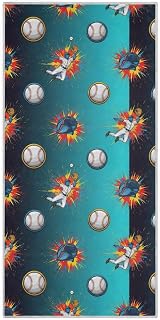Aslsiy Microfiber Textile Fabrics Towel Quick Dry Gym Towels Baseball Player Sport (2)-1 Lightweight Yoga Towel Sport Towel