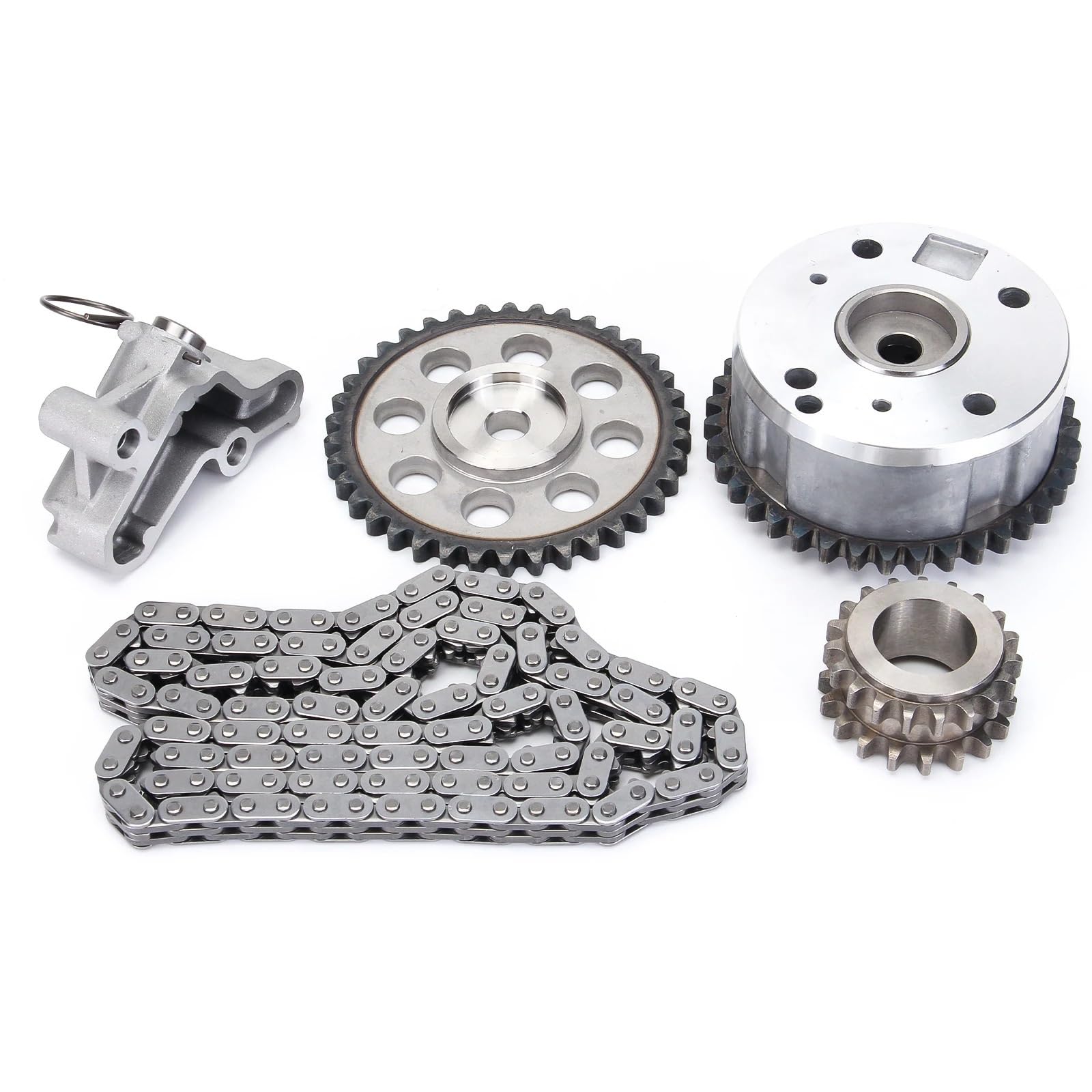 catena pompa olio Adatto per Vw Adatto per 1.4 1.6 CAV CTH 1 Set 03C198229C 03C105209BD 03C109158H Kit di Riparazione Tenditore Catena di Distribuzione catena pompa olio motore