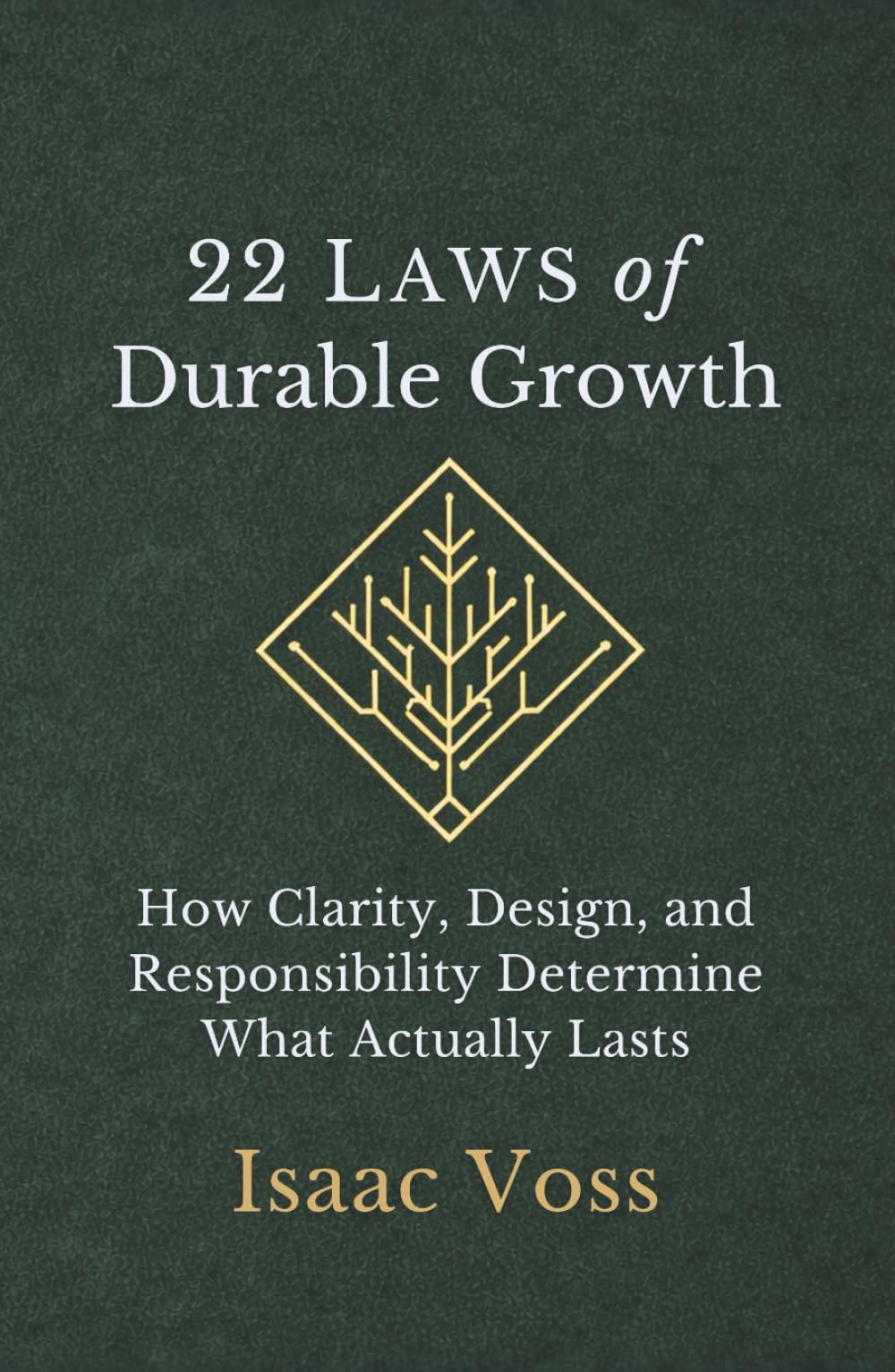 22 Laws of Durable Growth: How Clarity, Design, and Responsibility Determine What Actually Lasts (The Durable Systems Series)