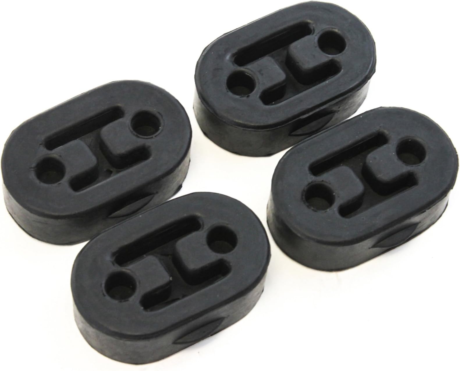 Red Hound Auto 4pc Exhaust Insulators Reduce Vibration Compatible with Acura Legend Integra Honda Civic & More - Hanger Check Listing for Full Application Details