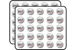 The Class of 2020 Ribbon Sticker for Scrapbooking