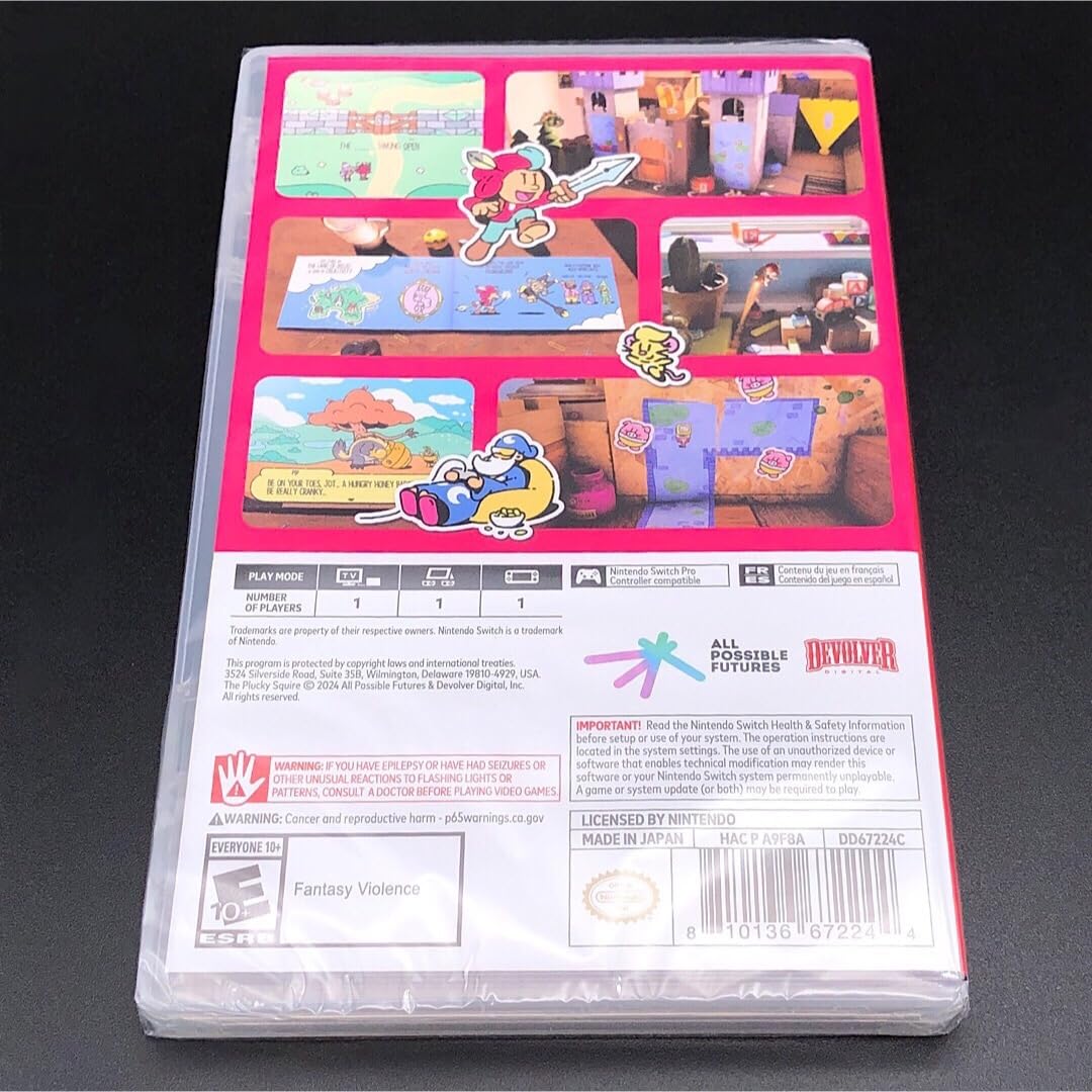 Amazon.co.jp: The Plucky Squire ジョットと不思議なカラクリ絵本