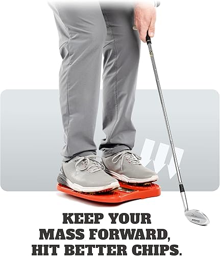 Miniatura 2 de WHYGOLF Placa de astillado para mejorar la técnica de astillado - Tabla de equilibrio de cambio de peso, ayuda de enseñanza y entrenamiento de golf