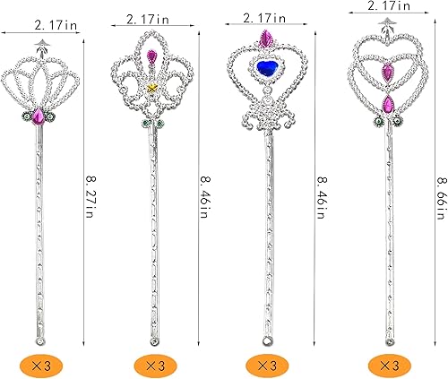 Miniatura 3 de Fairy Magic Dress-Up Wand Set Princess Wand Girl Dress-Up Game Costume Cosplay