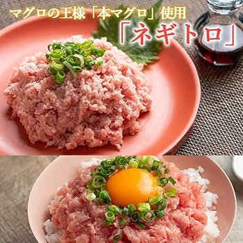 Amazon.co.jp: マグロ 刺身 赤身 ネギトロ セット ブロック 本
