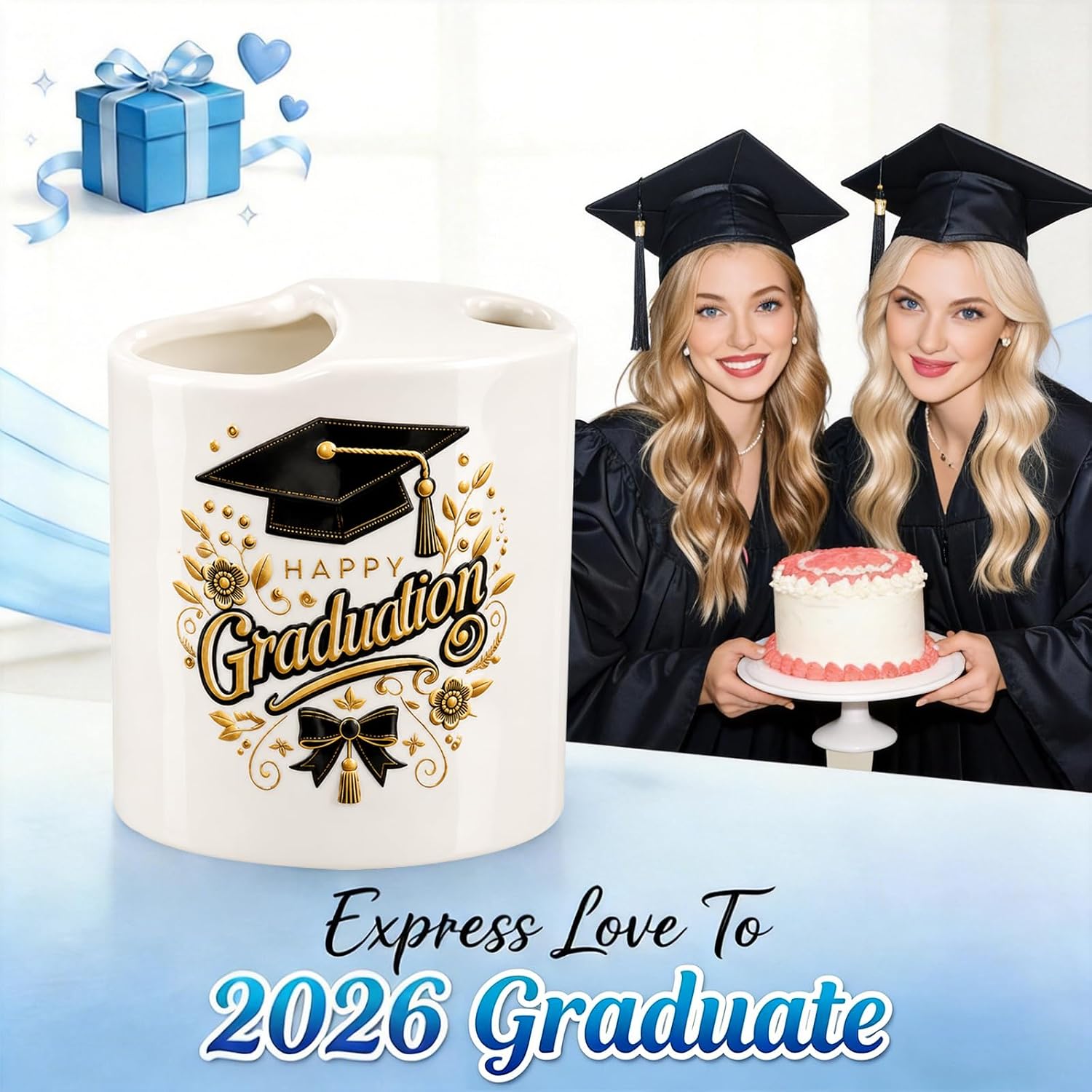 Graduation Gifts Ceramic coffee mug class of 2026 cups Graduations mug ceramic mugs Senior Graduation Gift Cup for Students 10 oz image 5