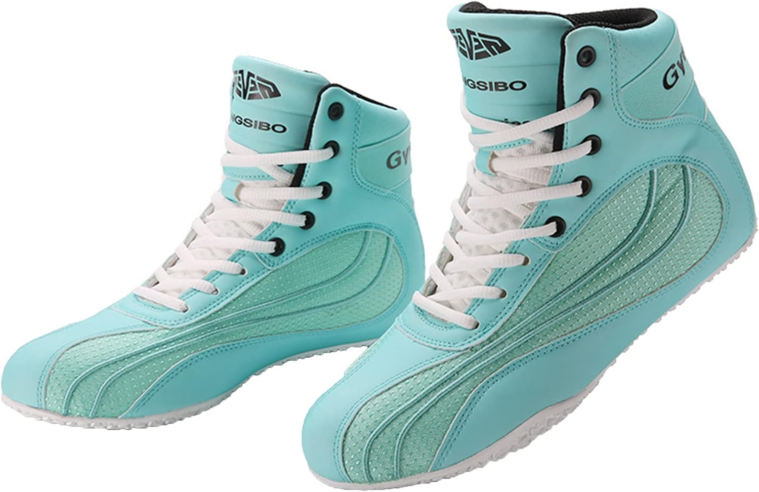 Men's Wrestling Shoes, Casual Fighting Trainers Lightweight Kickboxing Fitness Sneakers Casual Bodybuilding Shoes