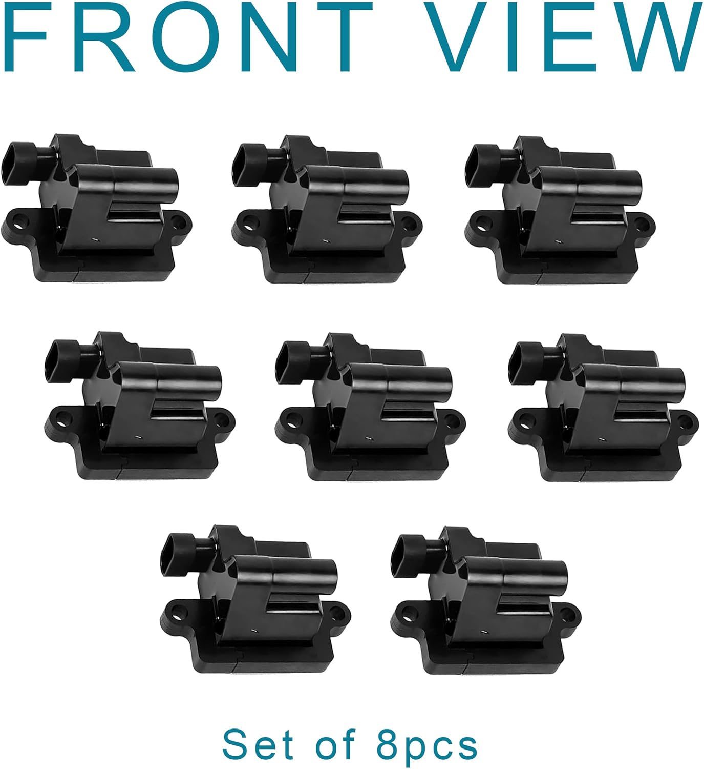 8PCS gnition Coil Pack Set - Replaces 12558693, GN10298, C1208, D581 - Compatible with Cadillac, Chevy & GMC - Escalade, Silverado, Avalanche, Express 3500, Suburban, Tahoe, Sierra, Savana, Yukon