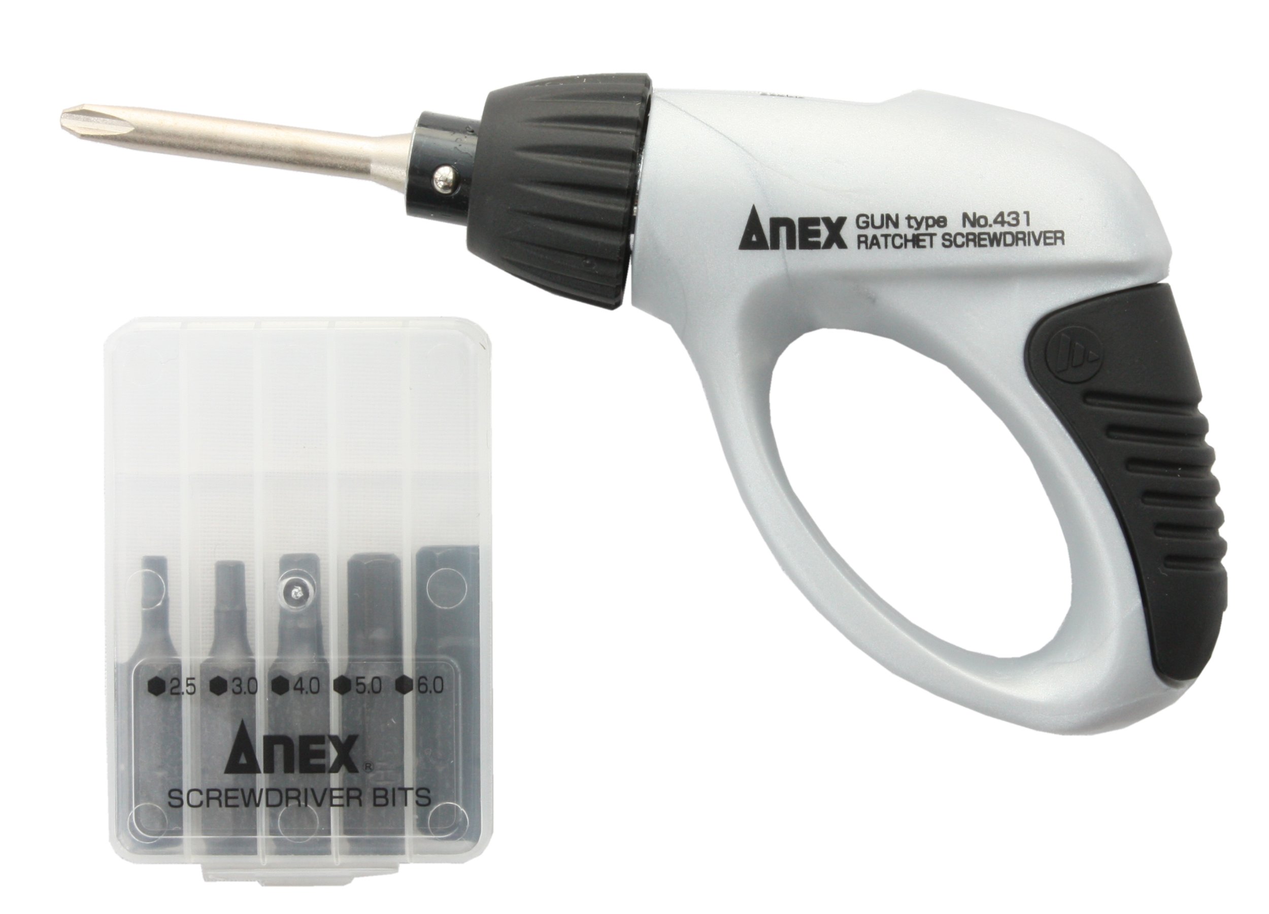 Amazon | アネックス(ANEX) ガンドラ ネジピタ ラチェットドライバー