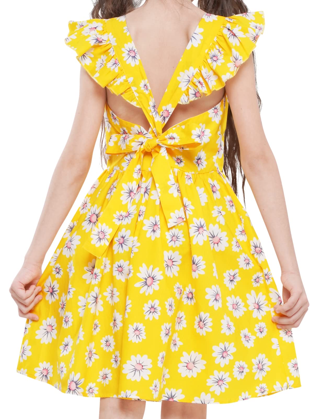 Kid Floral Cotton Girls Dresses Summer Girl Clothes