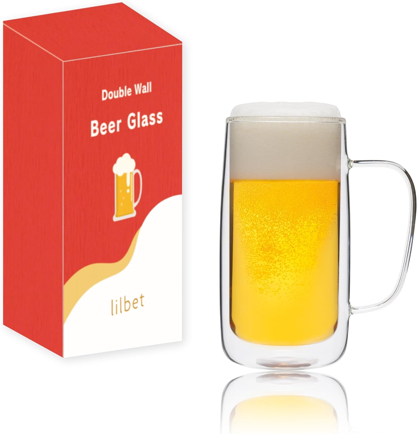 軽くて結露しない ビールジョッキ ビール