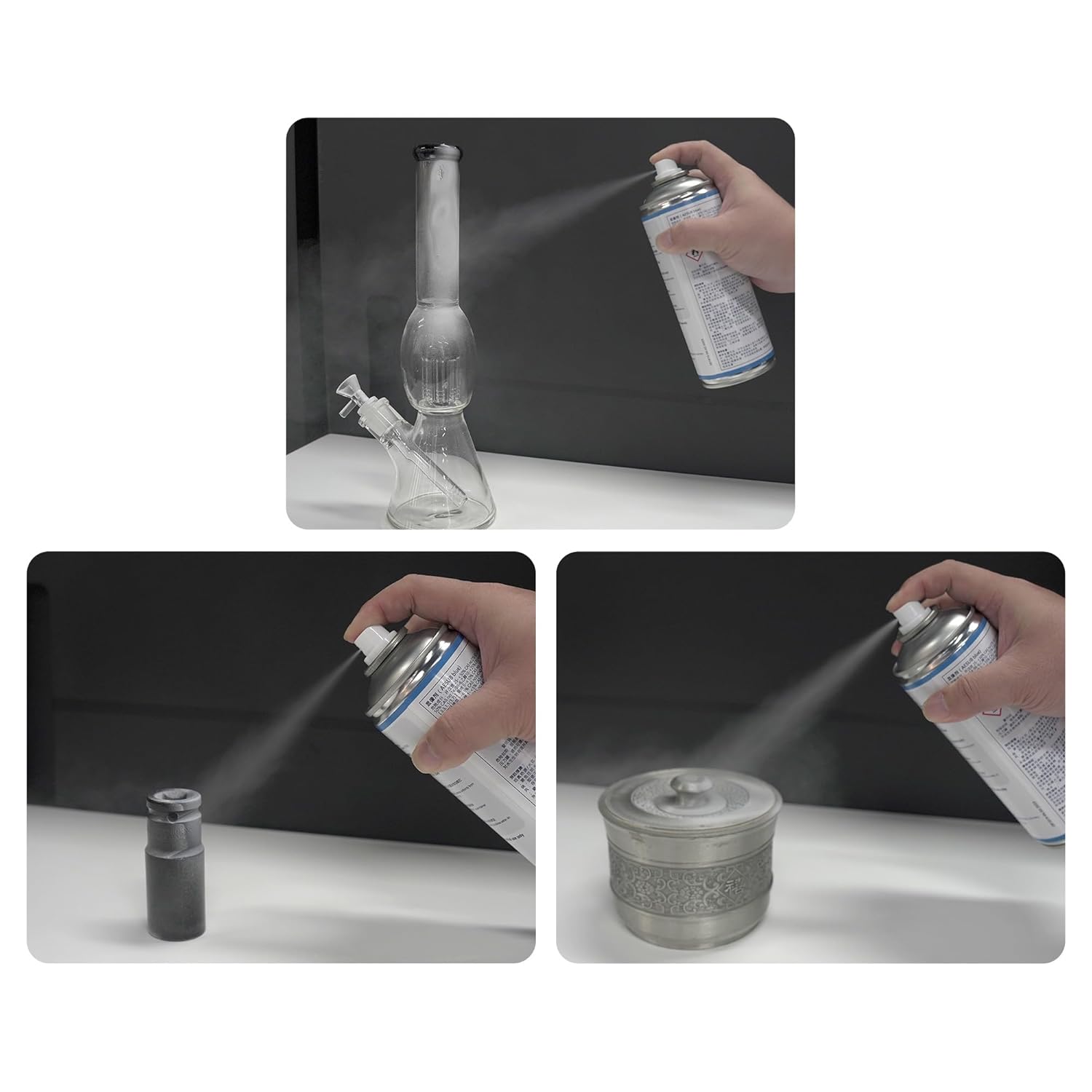 AESUB Blue Spray for 3DMakerpro 3D Scanner, Suitable for Reflective, Transparent Surface or Highly Textured Surfaces 400ml