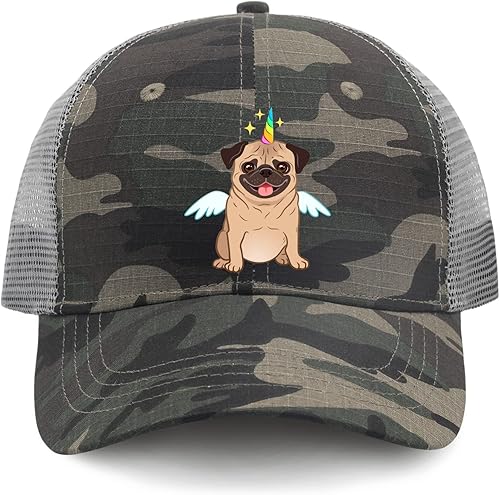Miniatura 9 de devor Dad Hats Pug Dog Baseball Cap, Funny Dad Hat for Women