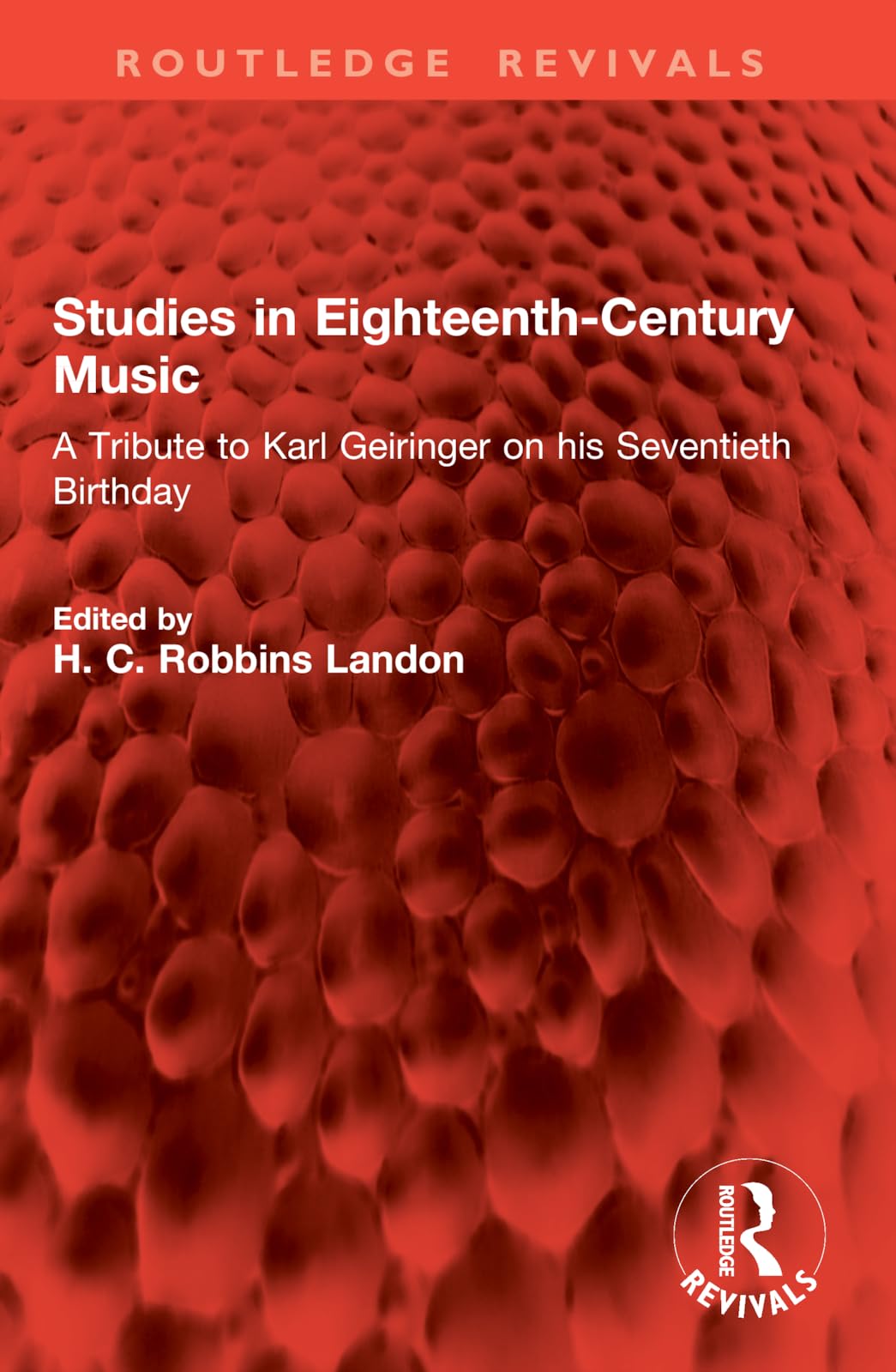 Studies in Eighteenth-Century Music histoire de la musique classique et analyse de partitions