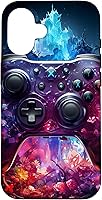Vista 1 de Funda para iPhone 16 Video Game Controller Gamer para niños, adolescentes y hombres amantes