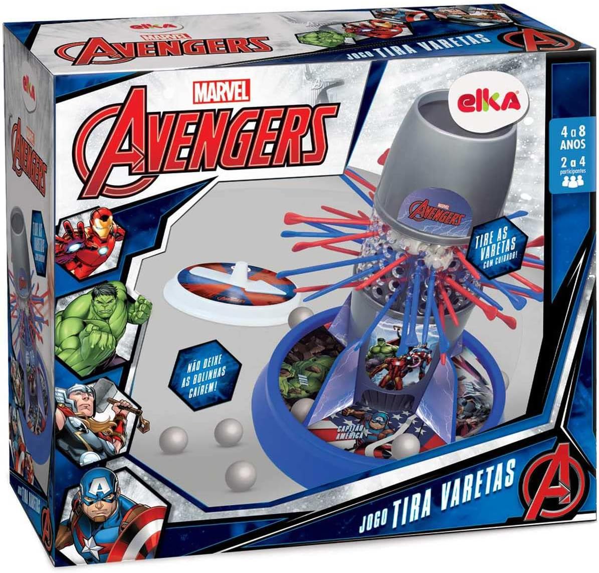 Jogo Tira Varetas - Avengers