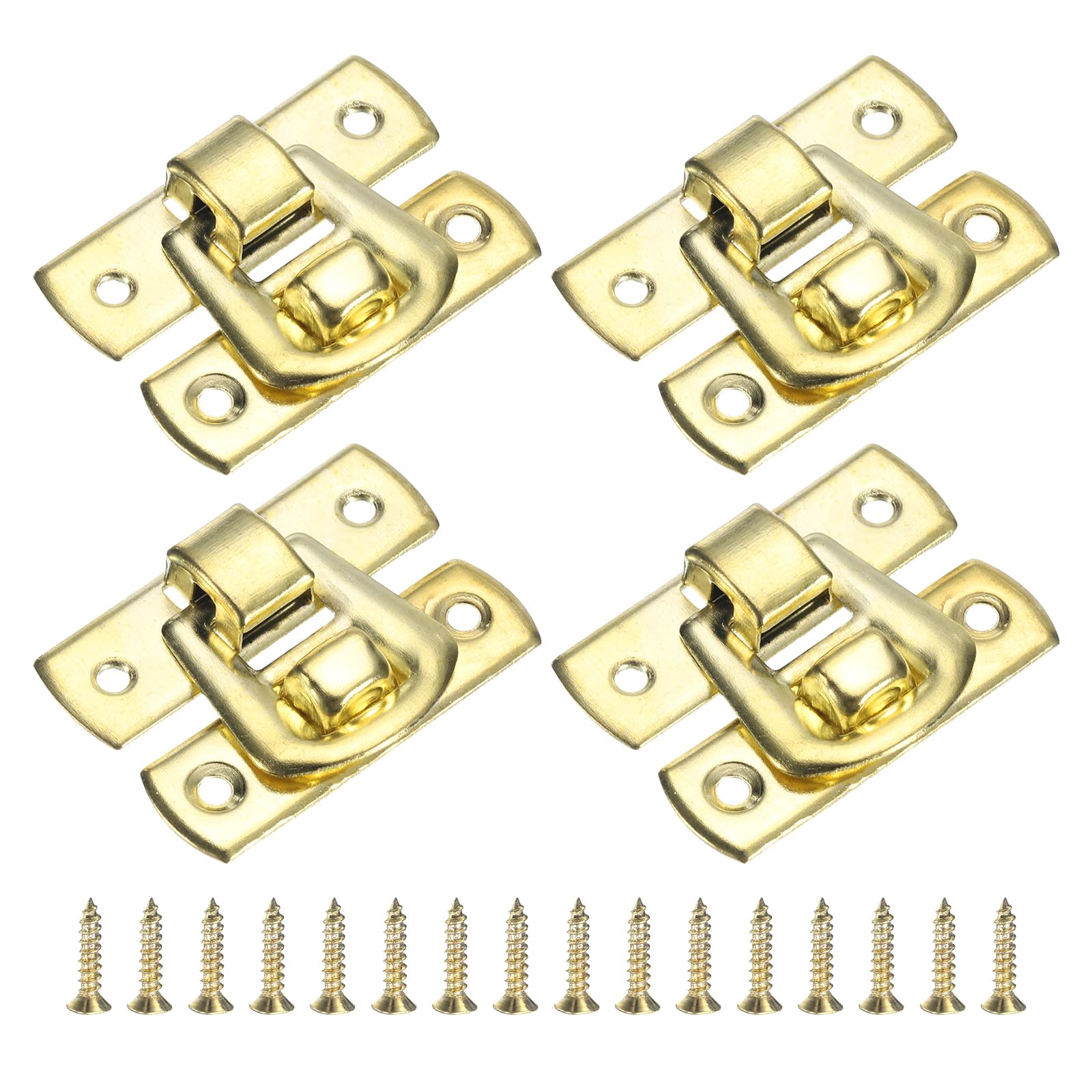 QUARKZMAN 4 Stück Hasp Schloss, 30 X 18mm Retro Bo Produktbild-Vorschau 10