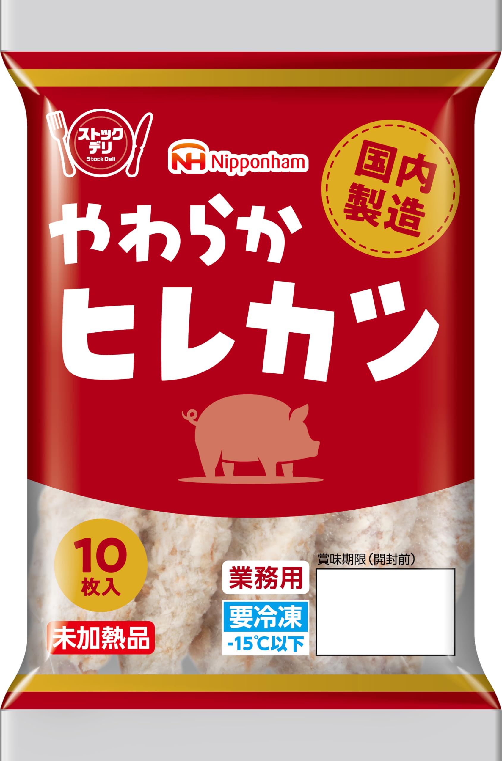 Amazon.co.jp: [冷凍] 日本ハム やわらか ヒレ カツ 240g : 食品・飲料