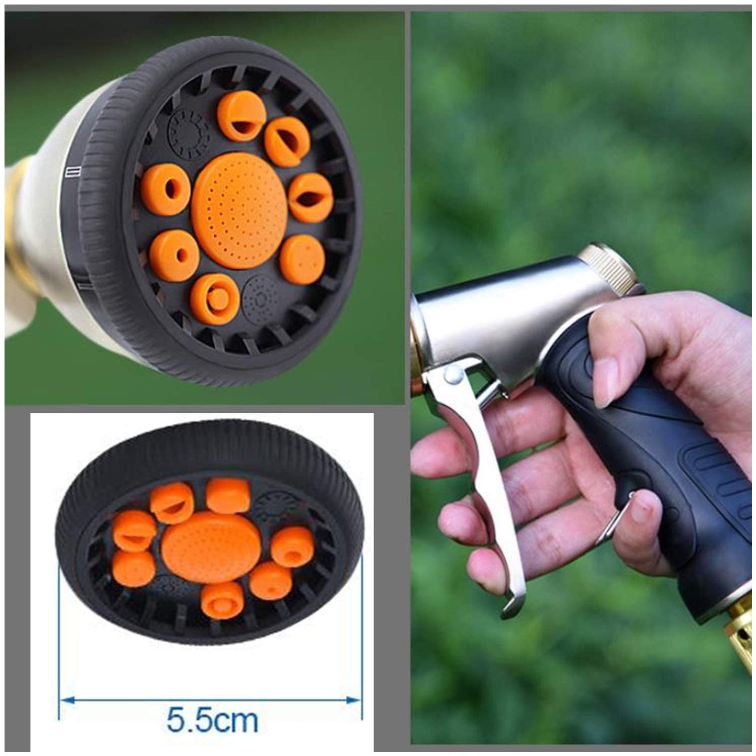 Pistolet Darrosage Avec Buse En Laiton, Haute Pression, Long Bec
