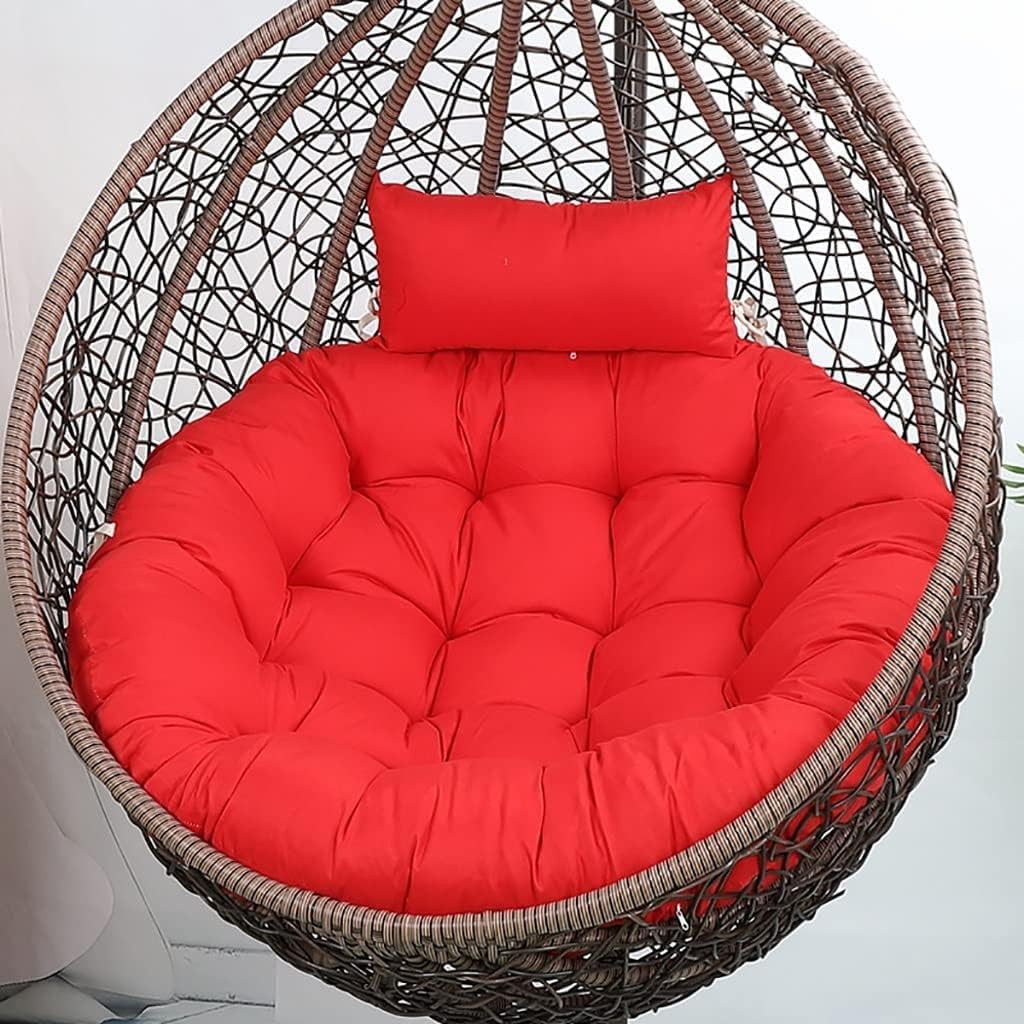 Falcon Crafts Cushion for Hanging Basket Polyester Round Shape Swing Chair Cushions for Outdoor