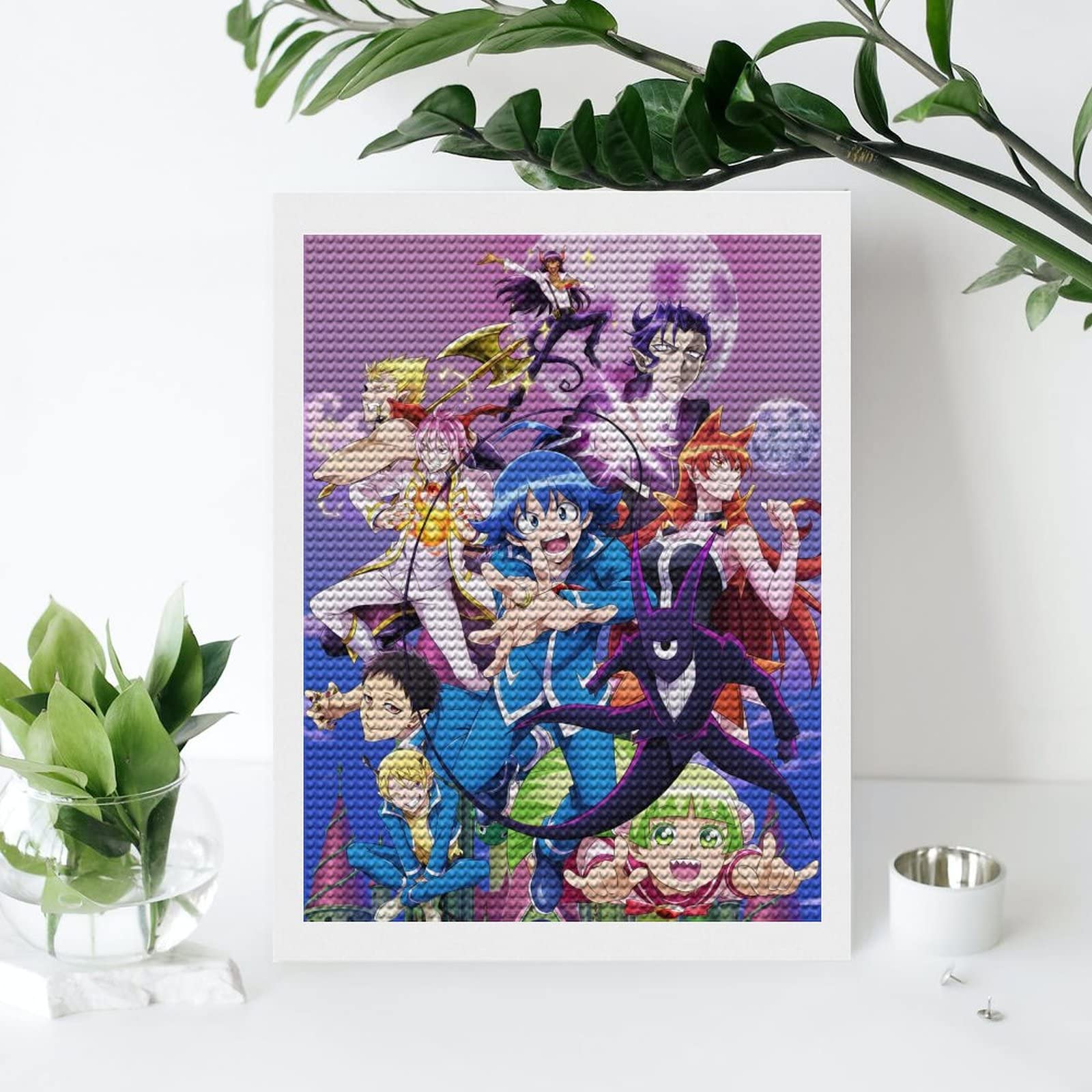 Amazon.co.jp: ダイヤモンドアート アニメ 魔入りました!入間くん