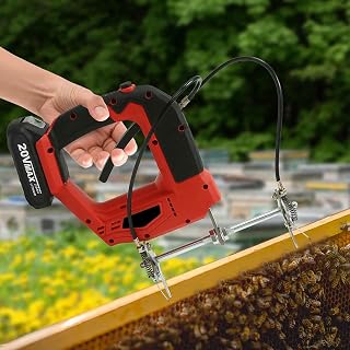 Electric Bee Remover, Handheld Bee Shaker, Suitable for Beekeeping Frame Clamps, Rechargeable Wireless Beekeeping Tool