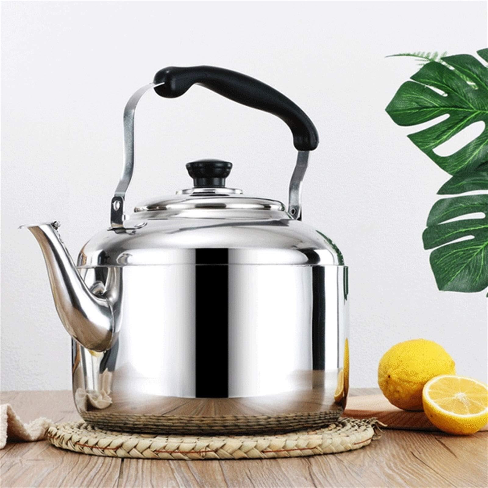hervidor esmaltado, Acero inoxidable 304 ergonómico, calentamiento rápido, 2, 5 a(4L)
