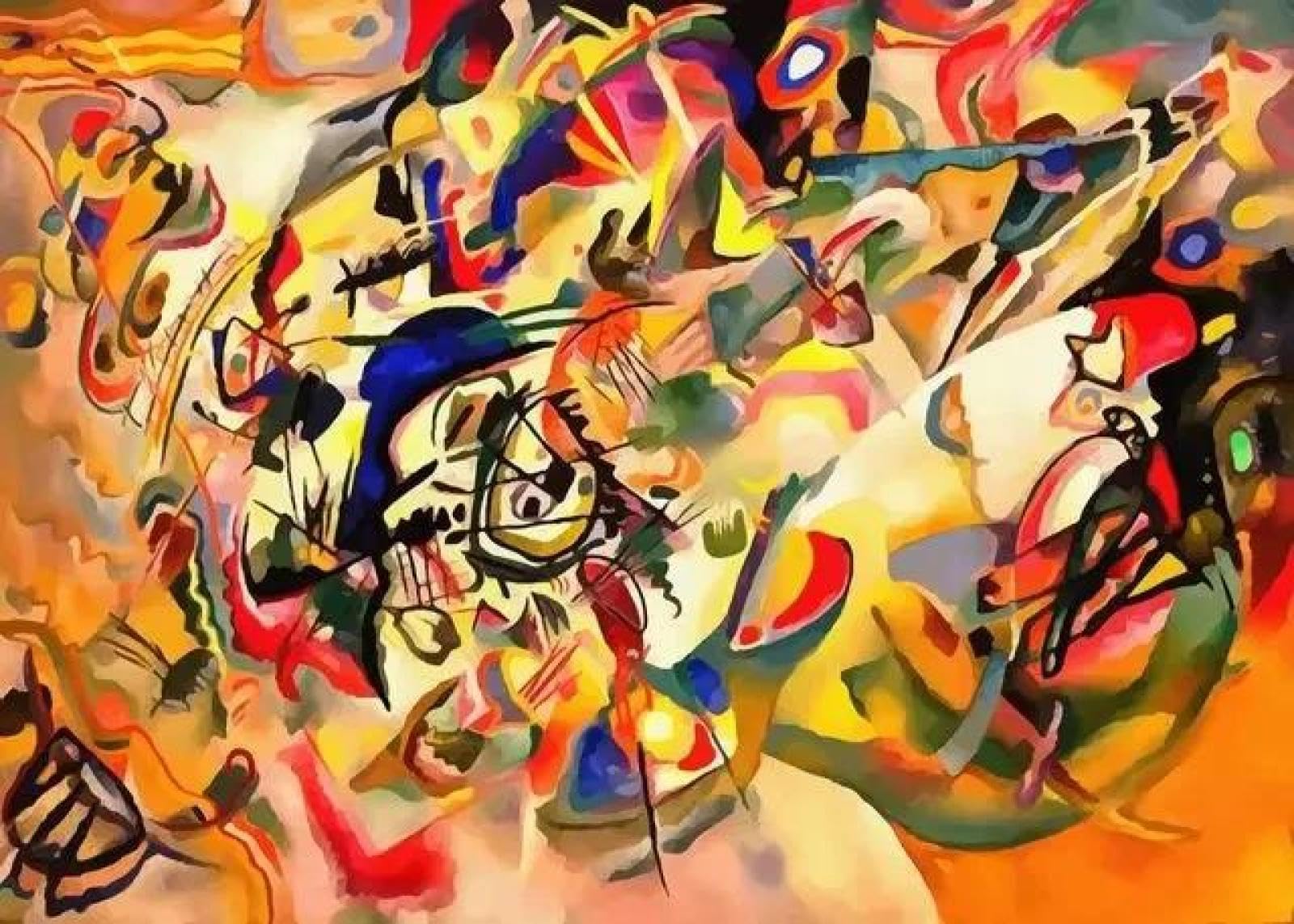 Yocheng Vintage Abstract Printing Canvas Paintings Poster And Print Wall Art Picture For Living Room Home Decor 21x30cm No Frame