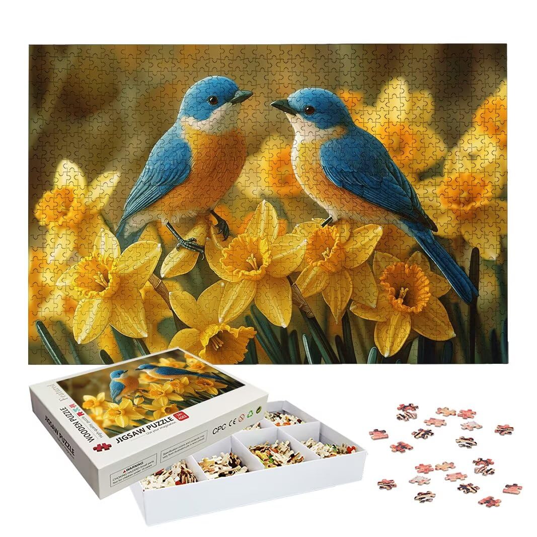 Puzzle 3000 Pièces Adultes, Puzzle 3000 Pieces Oiseau, Cadeau Femme -2962
