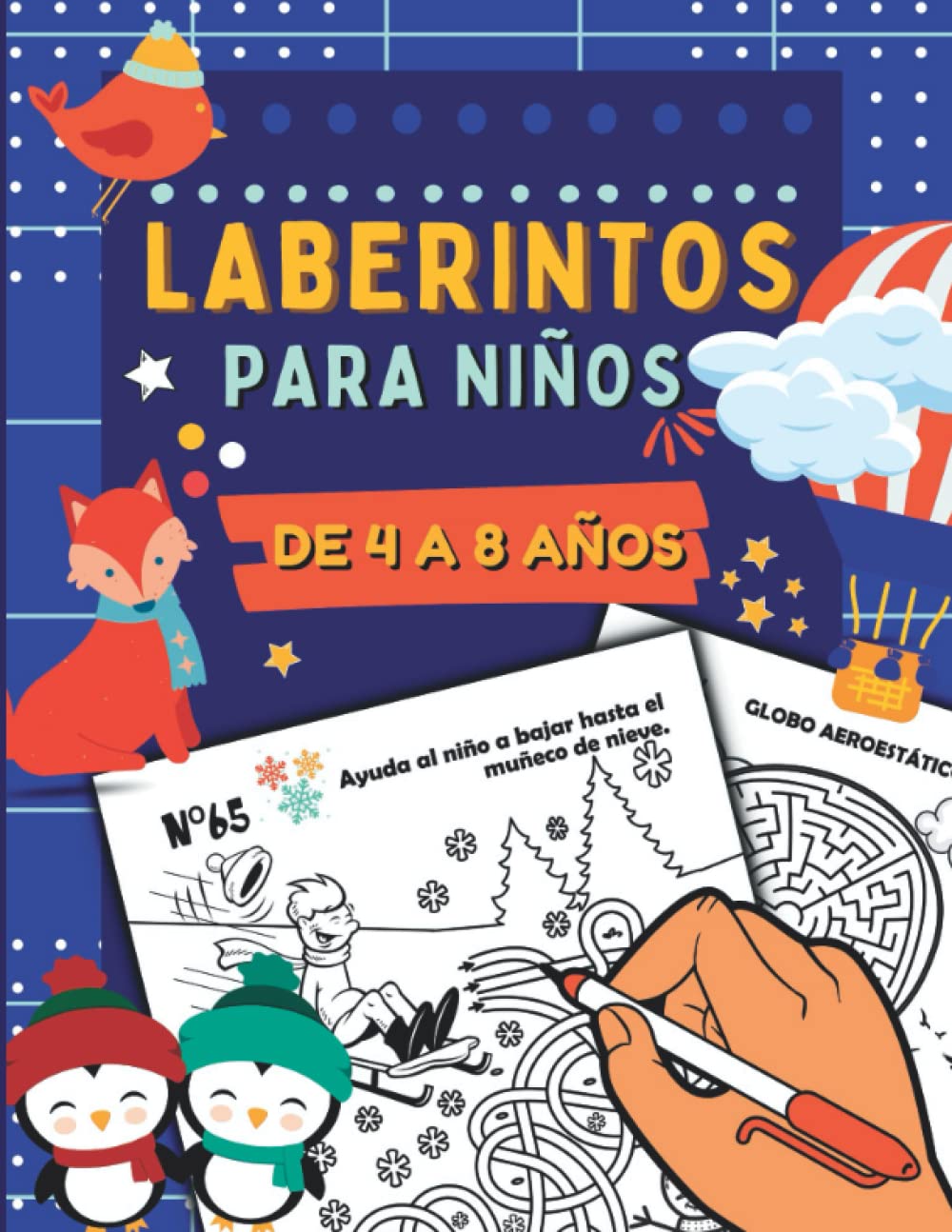 Laberintos Para Ninos Libro De Actividades Educativas Rompecabezas